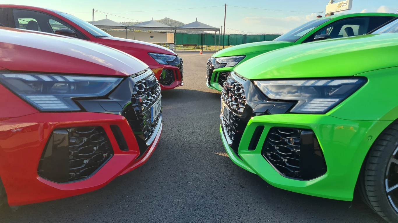 Audi RS3. Pierwsza jazda. Grecja