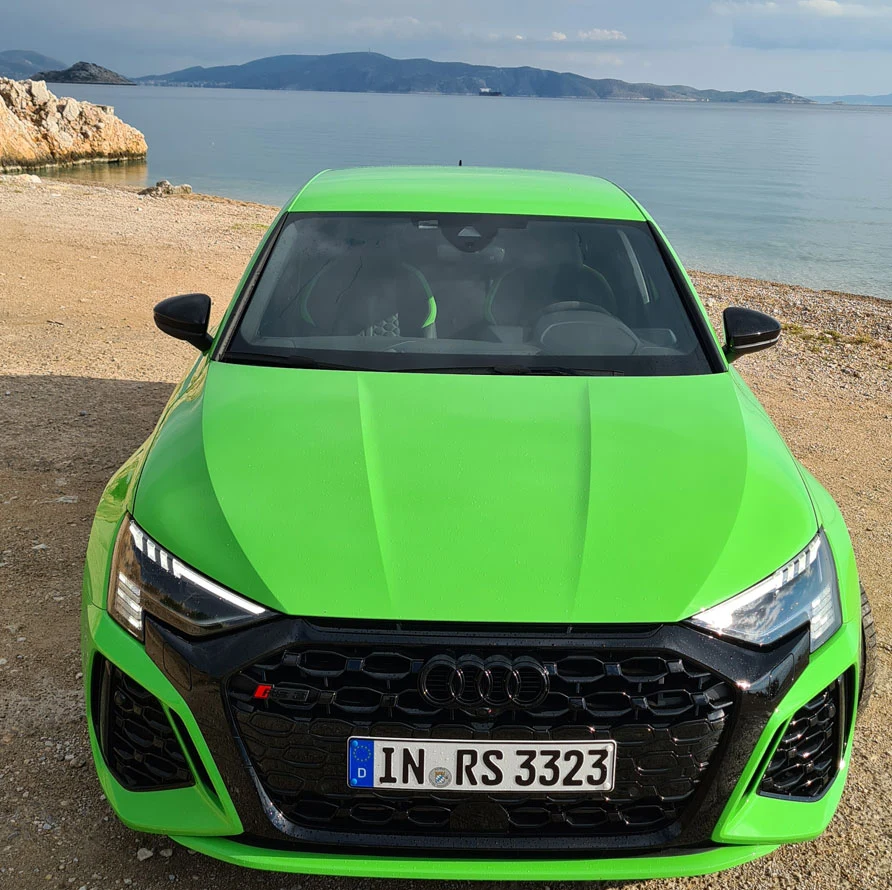 Audi RS3. Pierwsza jazda. Grecja