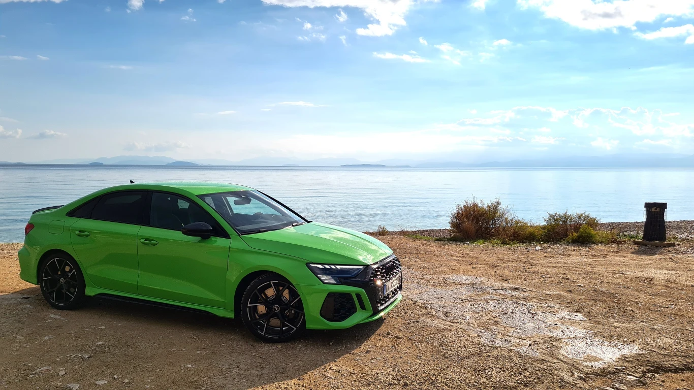 Audi RS3. Pierwsza jazda. Grecja