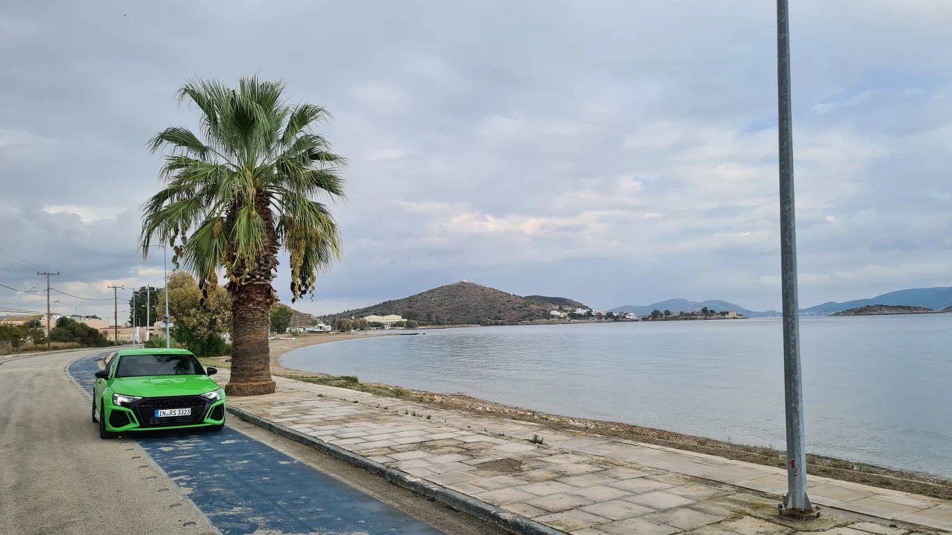 Audi RS3. Pierwsza jazda. Grecja