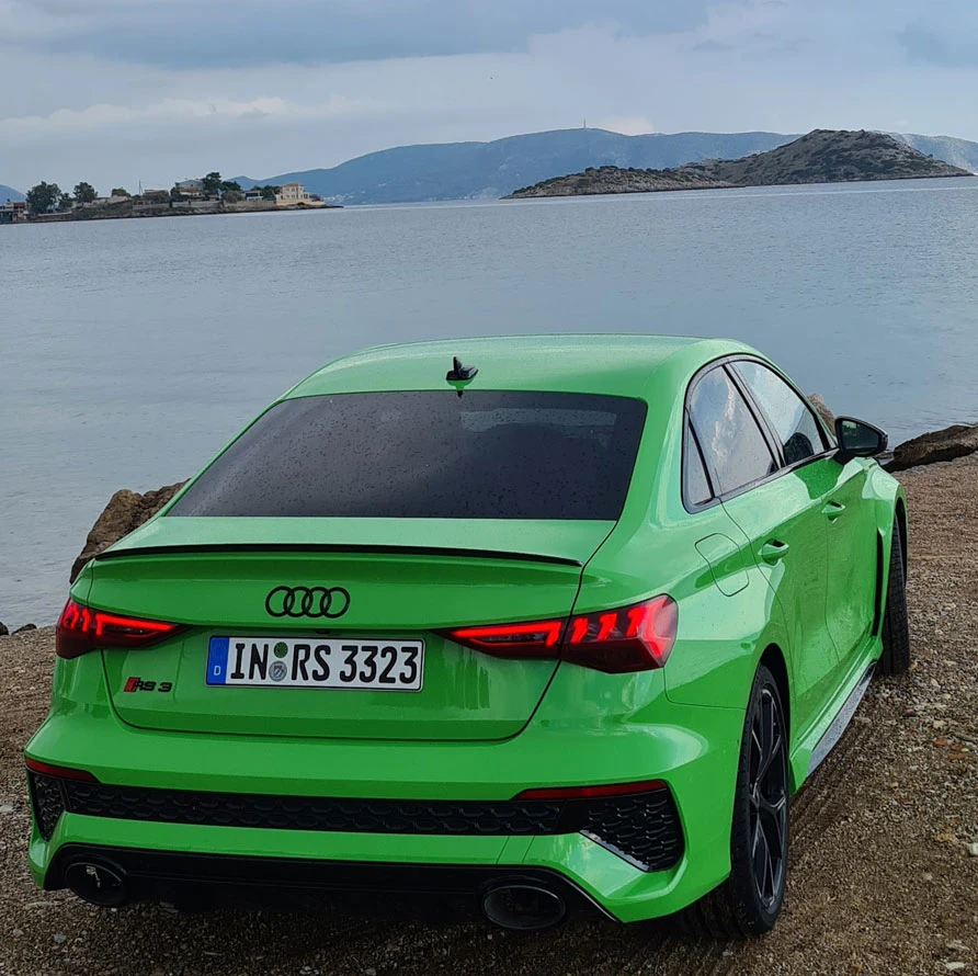 Audi RS3. Pierwsza jazda. Grecja