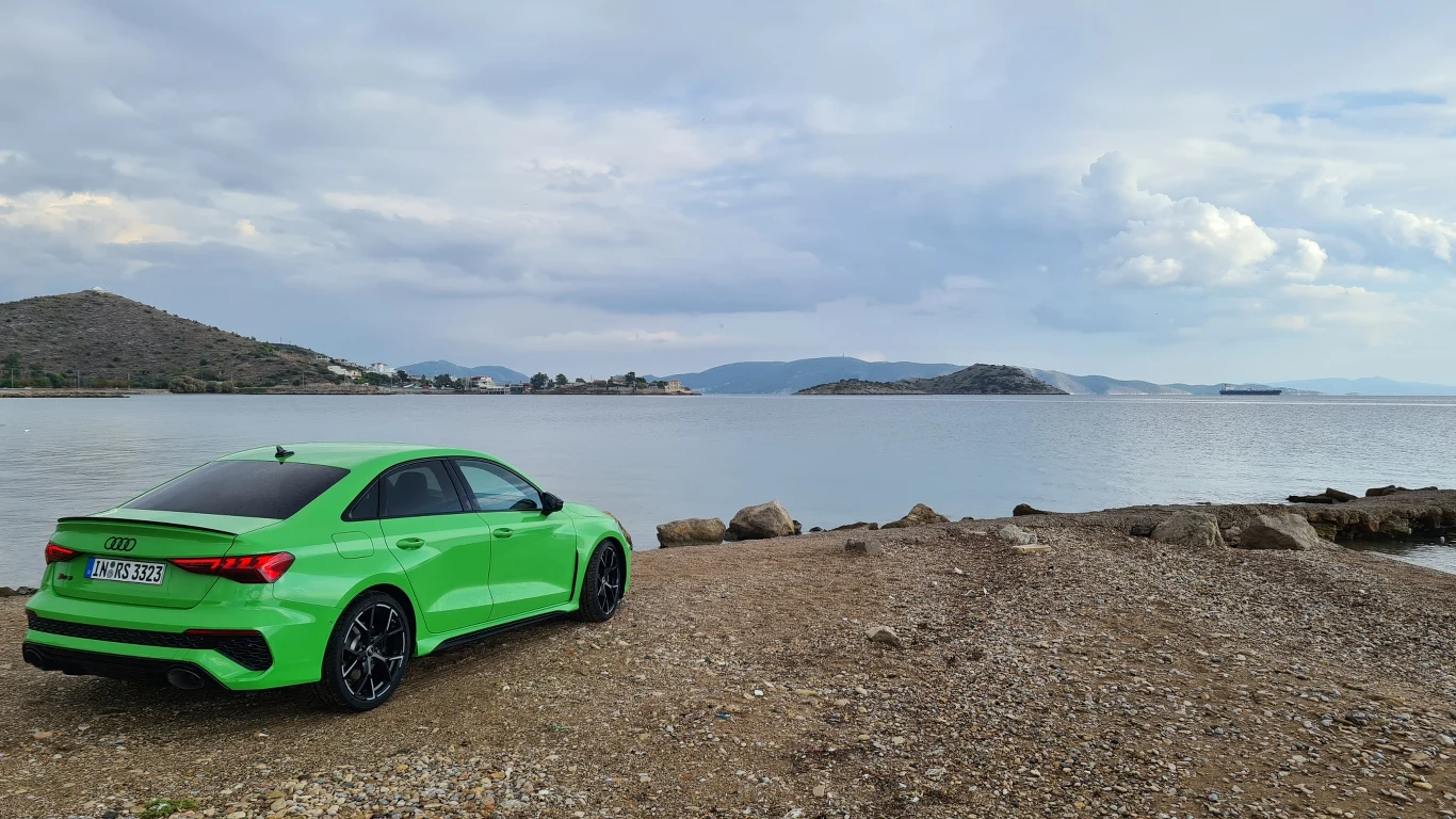 Audi RS3. Pierwsza jazda. Grecja
