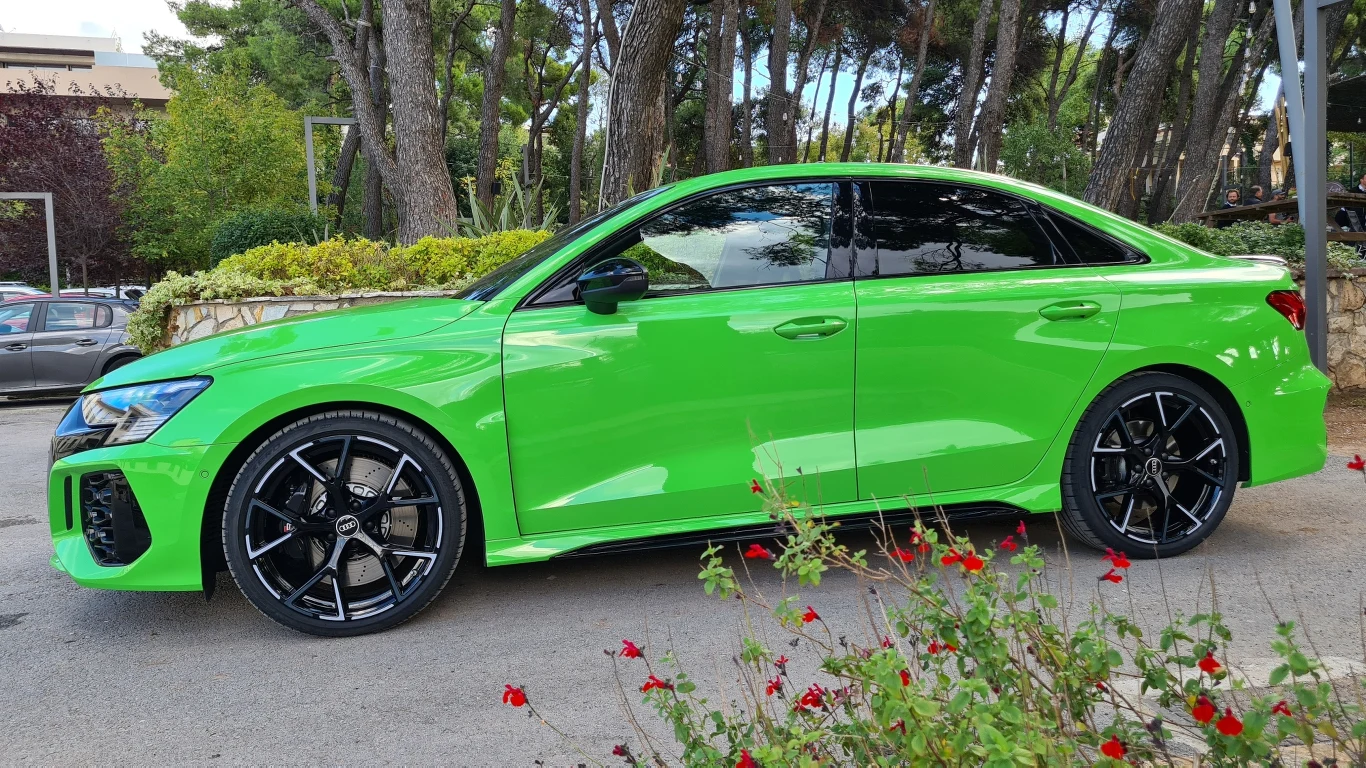 Audi RS3. Pierwsza jazda. Grecja
