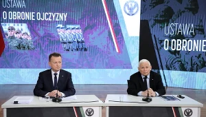 Mariusz Błaszczak i Jarosław Kaczyński