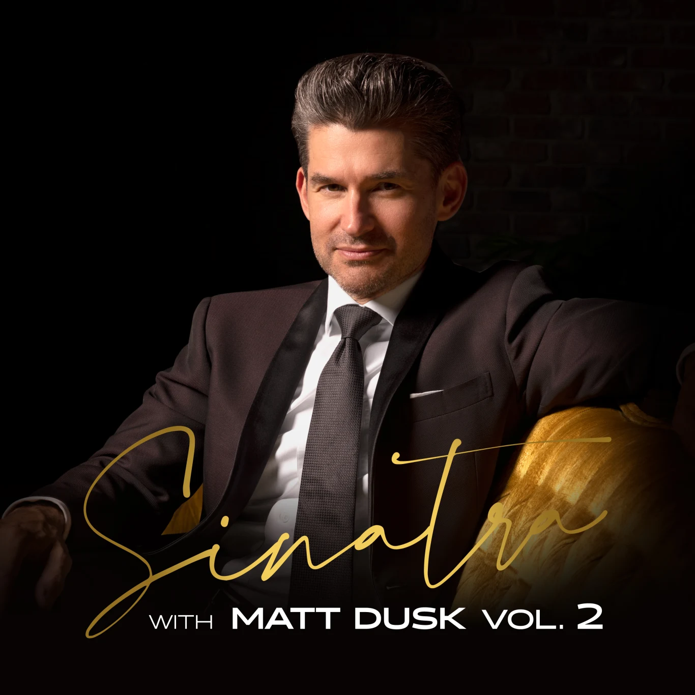 Matt Dusk na okładce płyty "Sinatra with Matt Dusk vol. 2"
