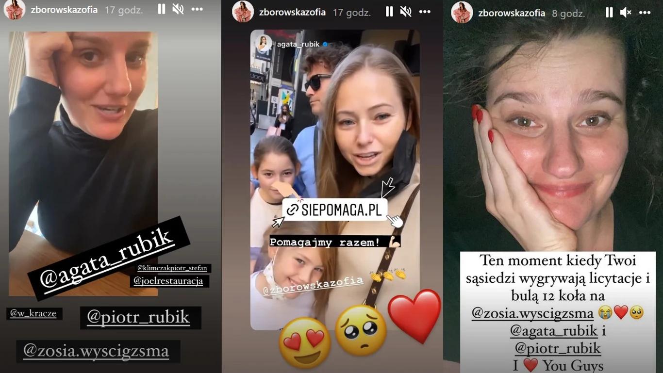 Rubikowie wylicytowali kolację z Zofią Zborowską i Andrzejem Wroną za 12 tys. zł Rubikowie wylicytowali kolację z Zofią Zborowską i Andrzejem Wroną za 12 tys. zł