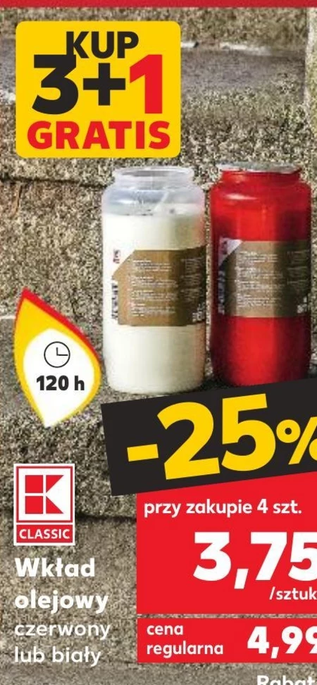 Wkład do zniczy