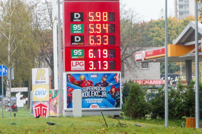 Ceny paliw rosną w szybkim tempie