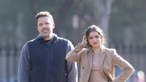 Ben Affleck i Ana de Armas na planie filmu "Deep Water"