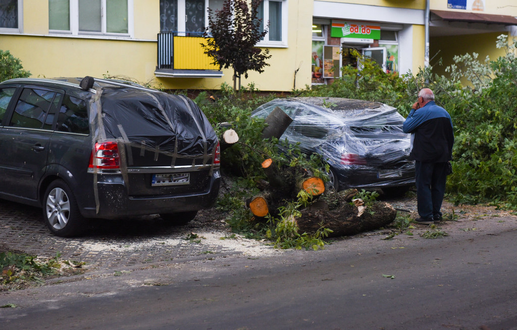 Skutki sierpniowej nawałnicy w Lublinie