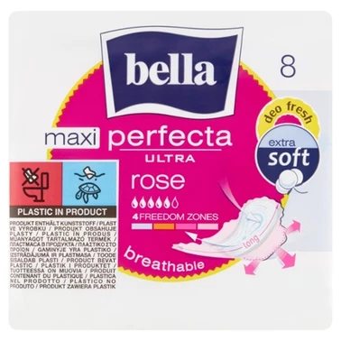 Bella Perfecta Ultra Maxi Rose Podpaski higieniczne 8 sztuk - 0