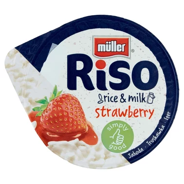 Müller Riso Deser mleczno-ryżowy truskawka 200 g - 1