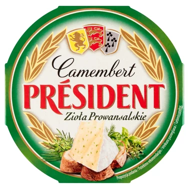 Président Ser Camembert zioła prowansalskie 120 g - 1