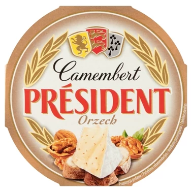 Président Ser Camembert orzech 120 g - 1
