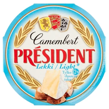 Président Ser Camembert lekki 120 g - 1