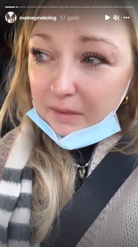 "Mama ginekolog" płacze na Instagramie @mamaginekolog "Mama ginekolog" płacze na Instagramie @mamaginekolog