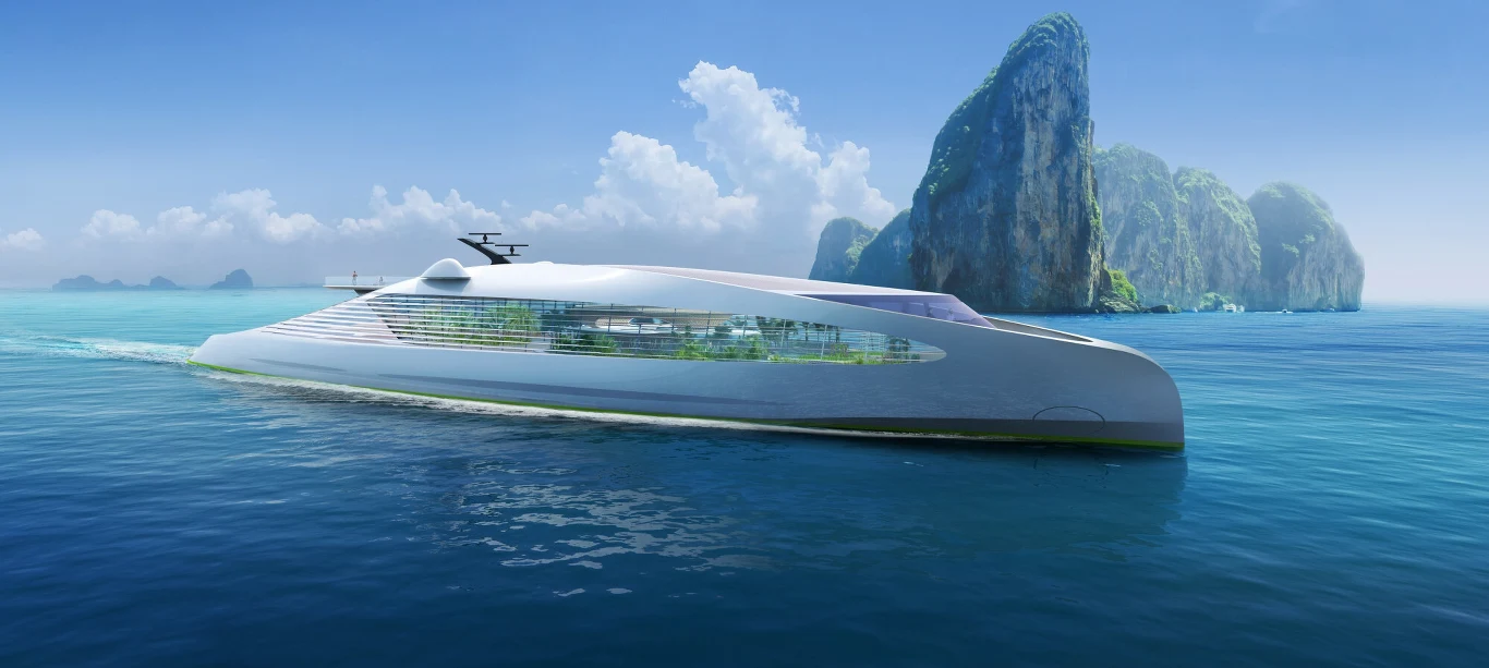 Superjacht jest na razie pomysłem "na papierze", ale niewykluczone, że wkrótce ruszy jego budowa