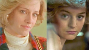 Kristen Stewart ("Spencer") i Emma Corin ("The Crown) w roli księżnej Diany