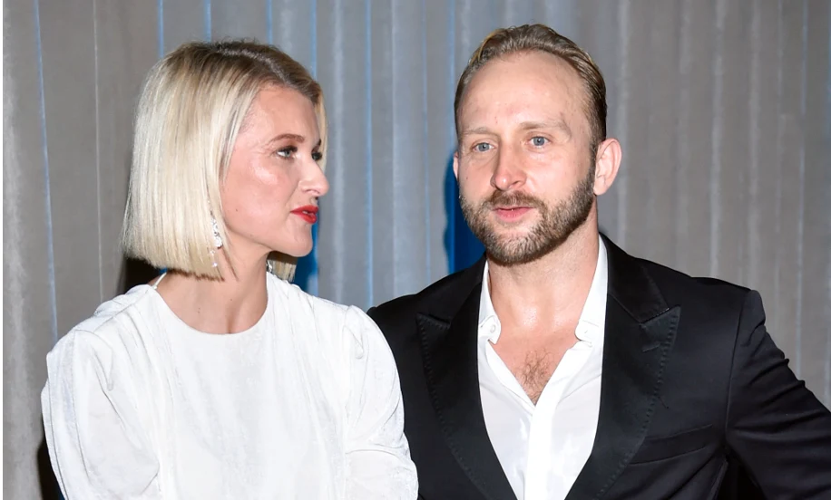 Borys Szyc i jego żona Borys Szyc i jego żona