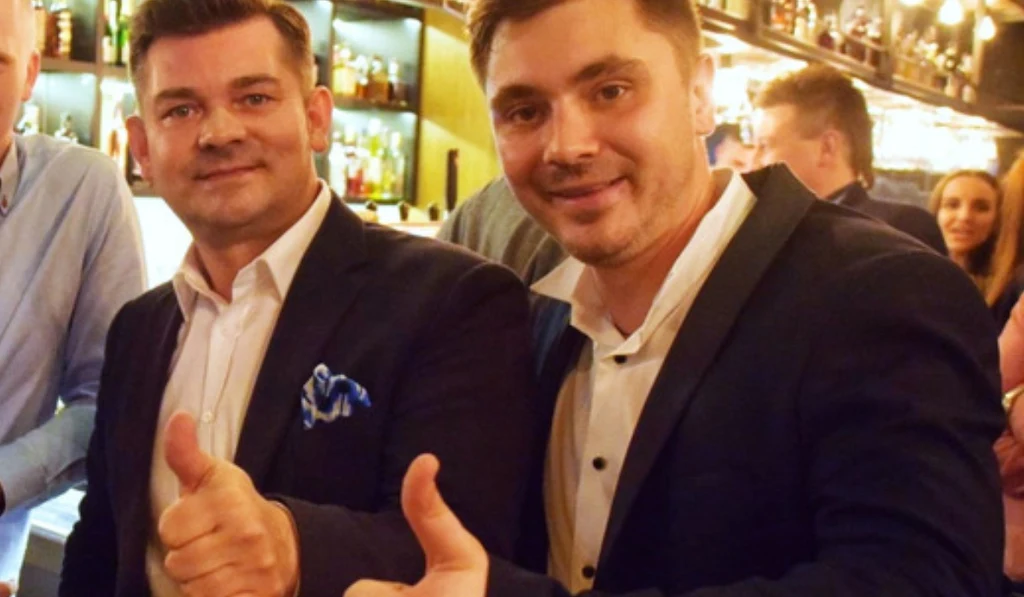 Zenek Martyniuk  z synem