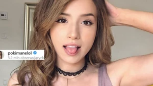 Pokimane - fragment zdjęcia zamieszczonego w serwisie Instagram.com, na profilu @pokimanelol
