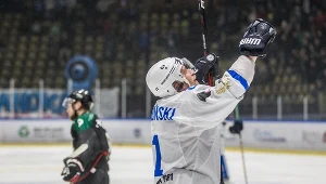 Krystian Dziubiński z Re-Plast Unii Oświęcim (po prawej)