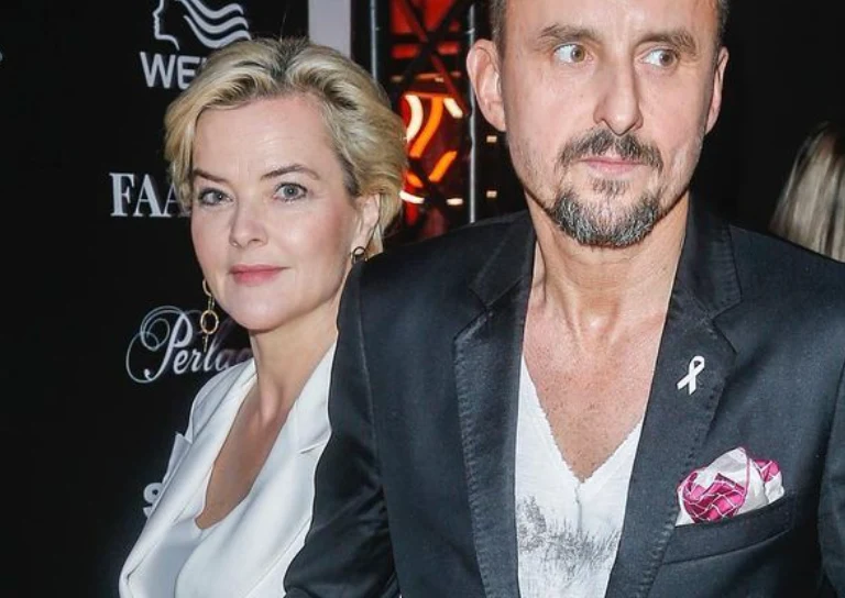 Monika Richardson z partnerem Monika Richardson z partnerem