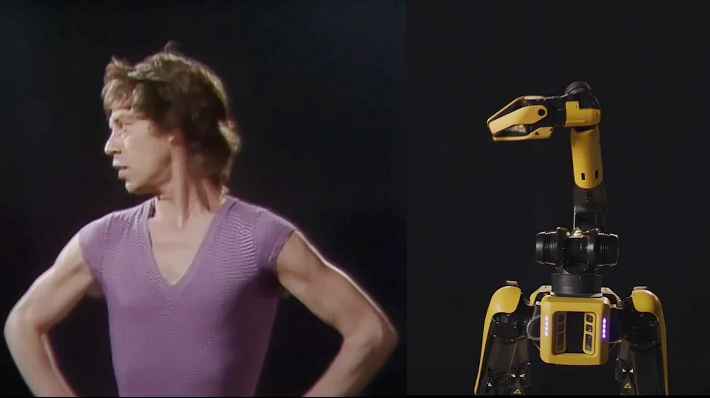 Spot od Boston Dynamics parodiuje The Rolling Stones