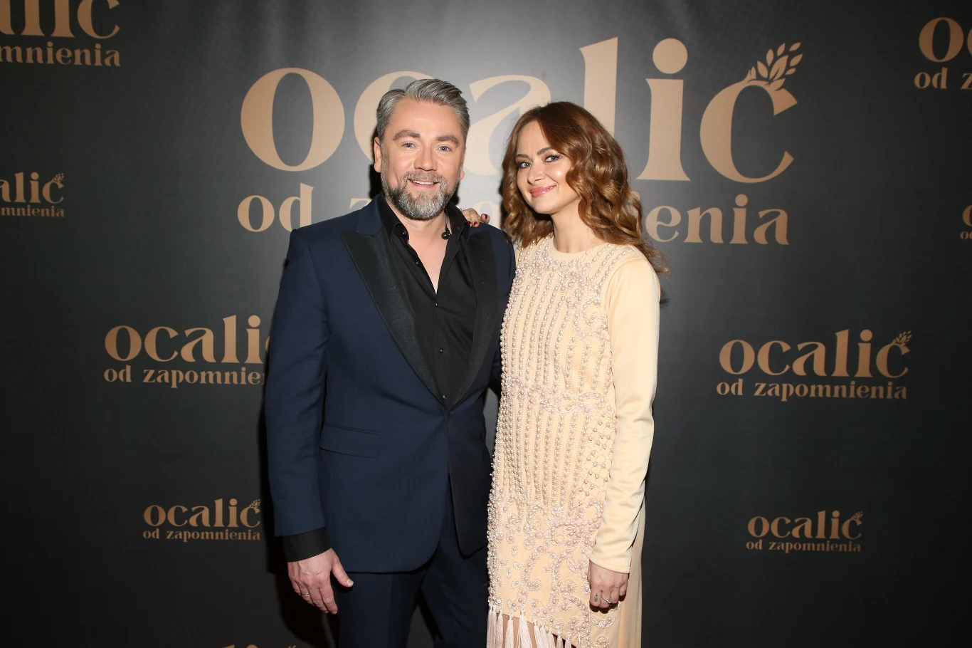 Kuba Badach i Anna Rusowicz podczas koncertu "Ocalić od zapomnienia".