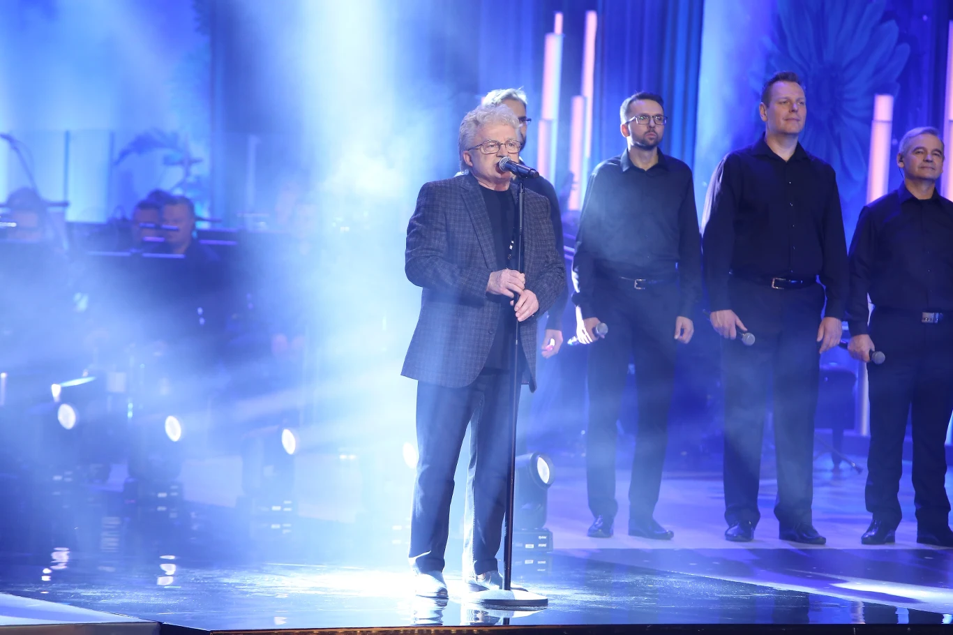 Felicjan Andrzejczak podczas koncertu "Ocalić od zapomnienia".