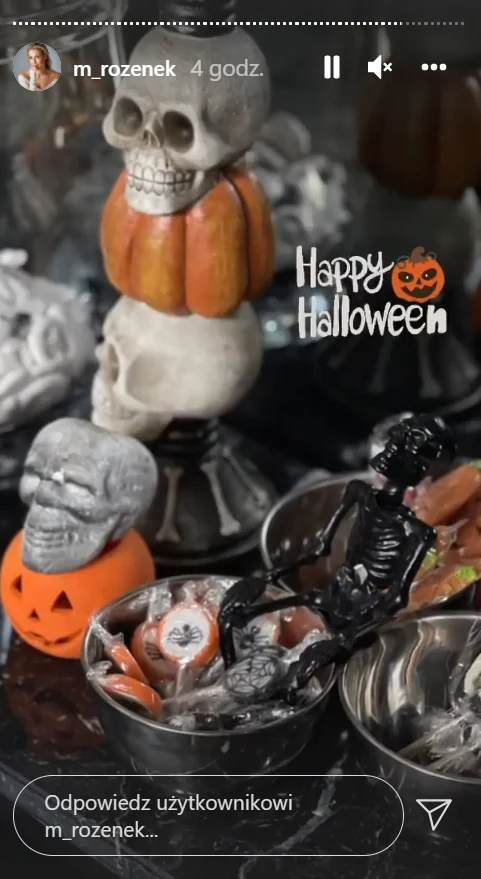 Screen z : https://www.instagram.com/m_rozenek/?hl=pl