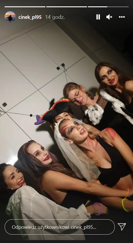 Wiktoria Gąsiewska na Halloween 2021 / fot. https://www.instagram.com/cinek_pl95/ Wiktoria Gąsiewska na Halloween 2021 / fot. https://www.instagram.com/cinek_pl95/