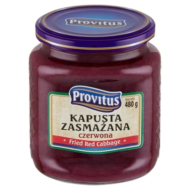 Provitus Kapusta zasmażana czerwona 480 g - 0