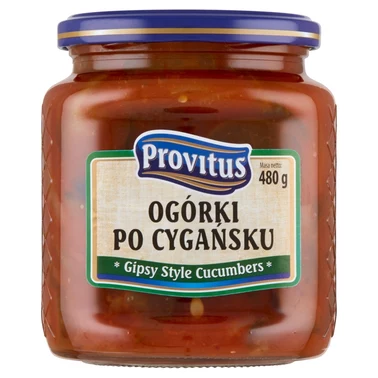 Provitus Ogórki po cygańsku 480 g - 1
