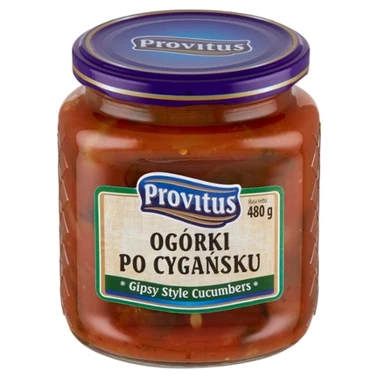 Provitus Ogórki po cygańsku 480 g - 0