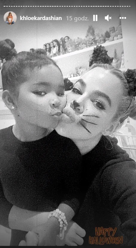 Khloé Kardashian na Halloween fot. Instagram (instagram.com/khloekardashian)