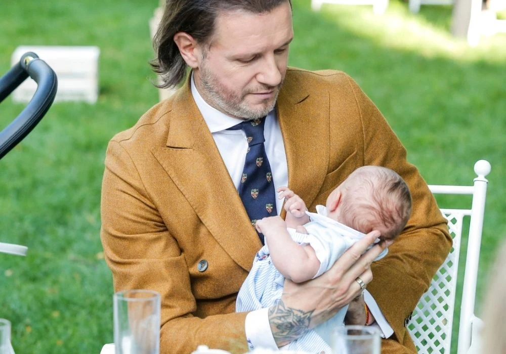 Radosław Majdan z Heniem