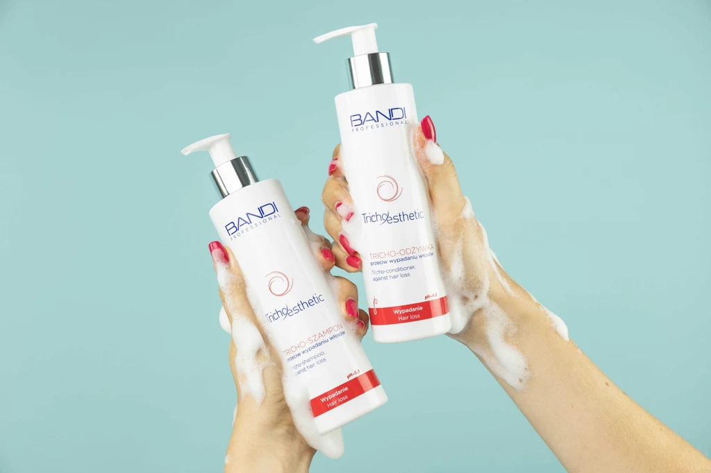 Marka BANDI poszerzyła linię Tricho-Esthetic o 2 nowe produkty - odżywkę i szampon, które pomogą zapobiegać utracie włosów