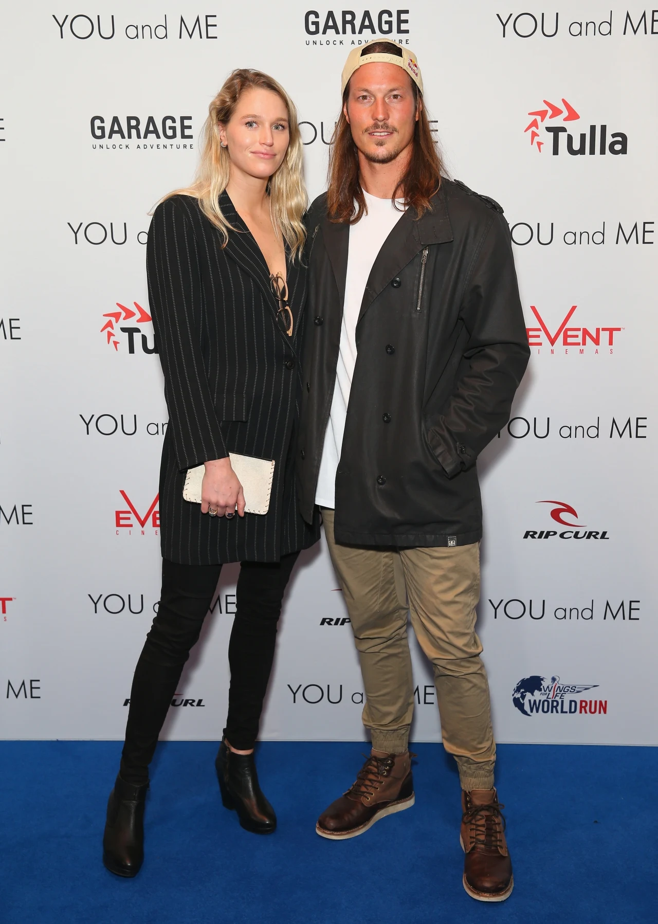 Alex Pullin z partnerką Alex Pullin z partnerką