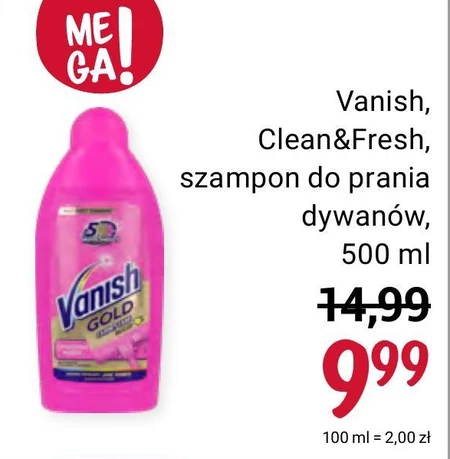 Szampon do dywanów Vanish