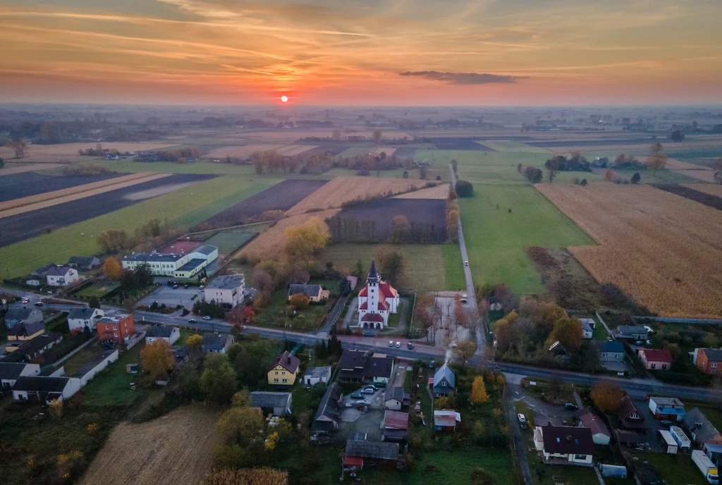 Gmina Baranów, tereny przeznaczone pod budowę CPK