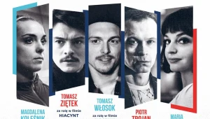 Tegoroczni nominowani na plakacie Nagrody im. Zbyszka Cybulskiego