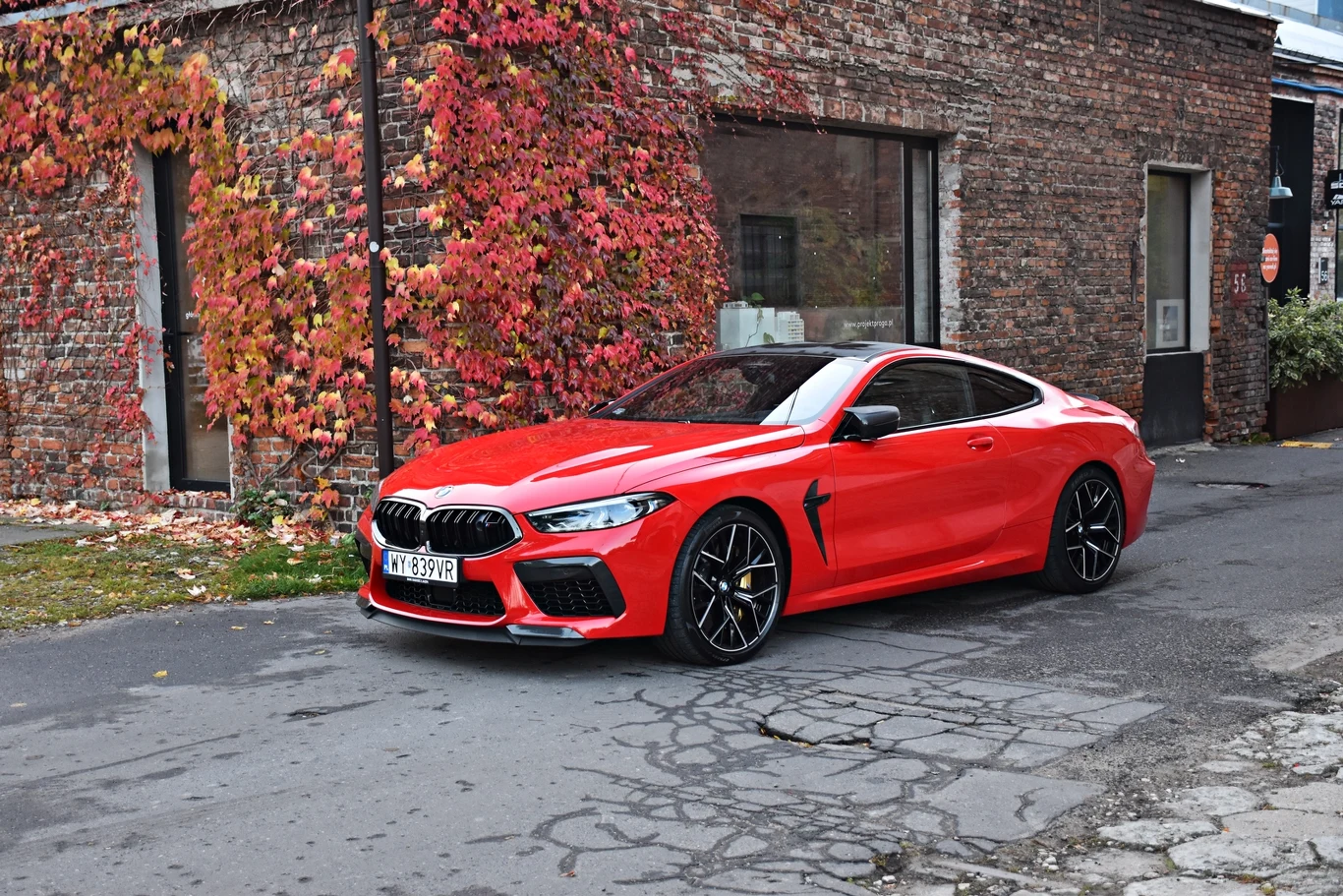 BMW M8 competition. Zdjęcia 