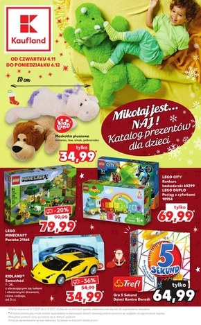 Katalog prezentów dla dzieci w Kauflandzie
