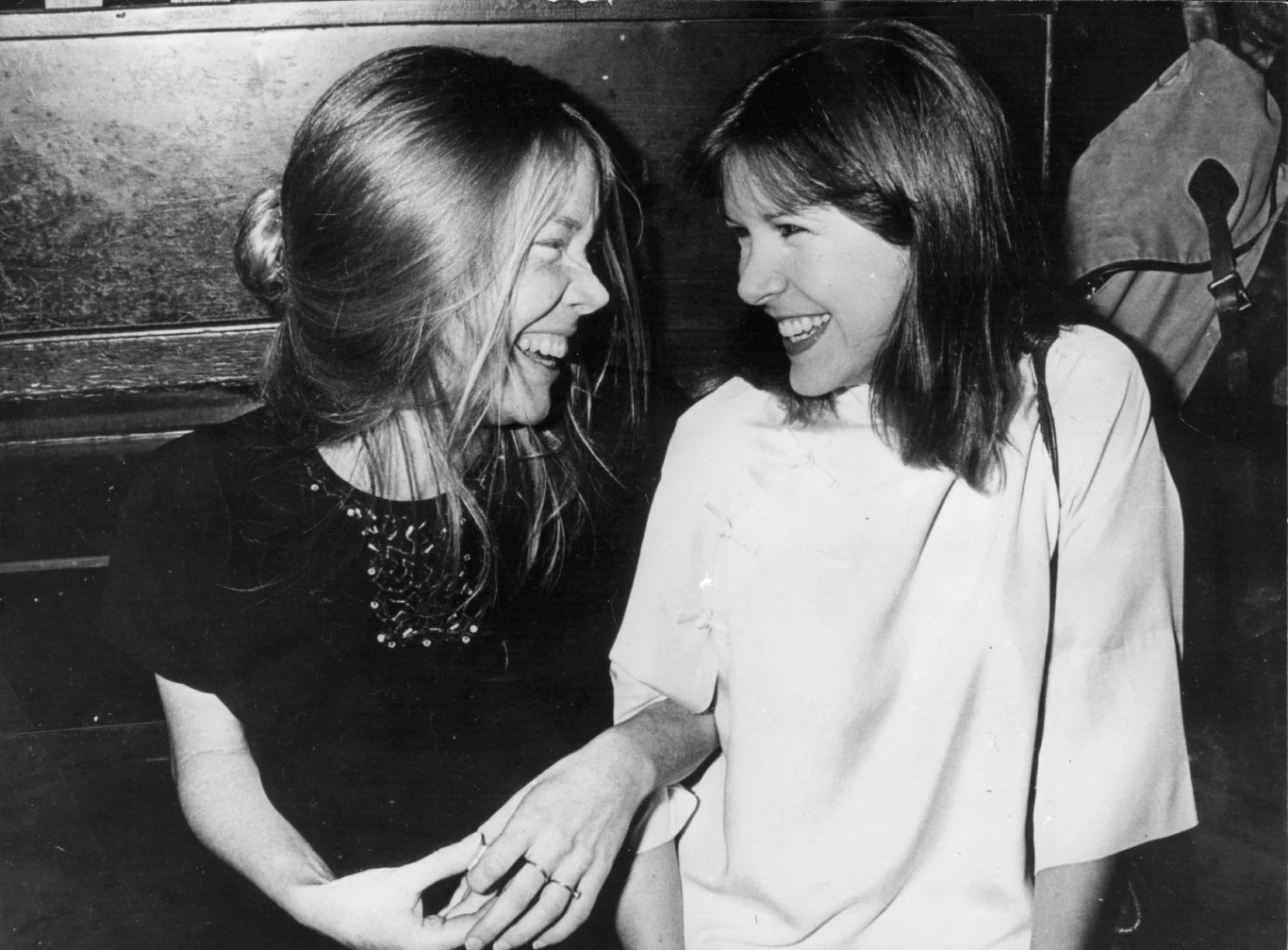 Sissy Spacek i Carrie Fisher w 1978 roku