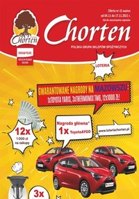 Gazetka promocyjna Chorten - Nagrody na Mazowszu w Chorten!  - ważna do 17-11-2021