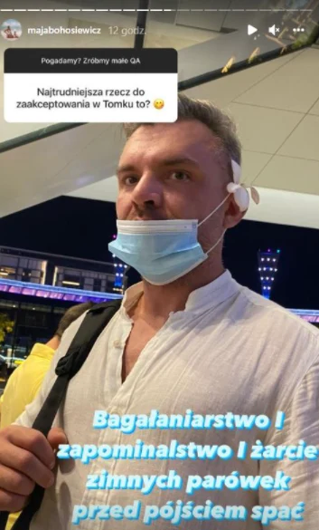 Maja Bohosiewicz wylicza wady męża na Instagramie @majabohosiewicz