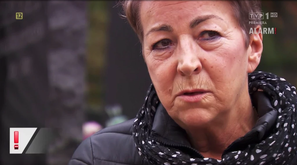 Teresa Skolimowska wystąpiła w reportażu programu "Alarm" Teresa Skolimowska wystąpiła w reportażu programu "Alarm"
