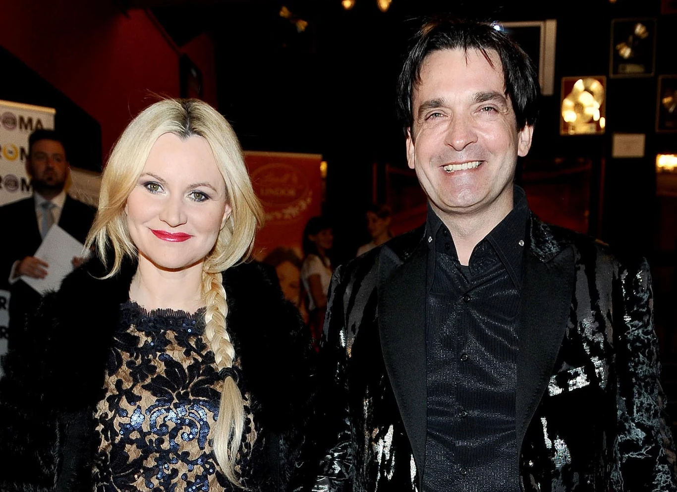 Iluzjonista Maciej Pol z żoną Izą Ogrodnik