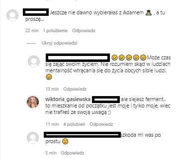 Wiktoria Gąsiewska odpowiada na zaczepkę na Instagramie @wiktoria_gasiewska Wiktoria Gąsiewska odpowiada na zaczepkę na Instagramie @wiktoria_gasiewska